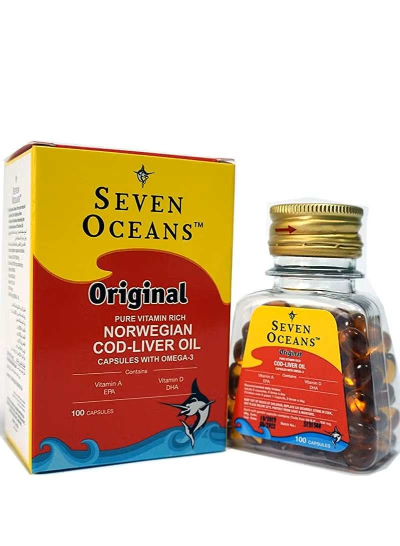 NORWEGIAN COD-LIVER OIL 100 CAPSULES
